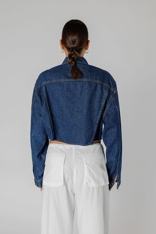 Frankie Collective Vintage Crop Denim Jacket #1