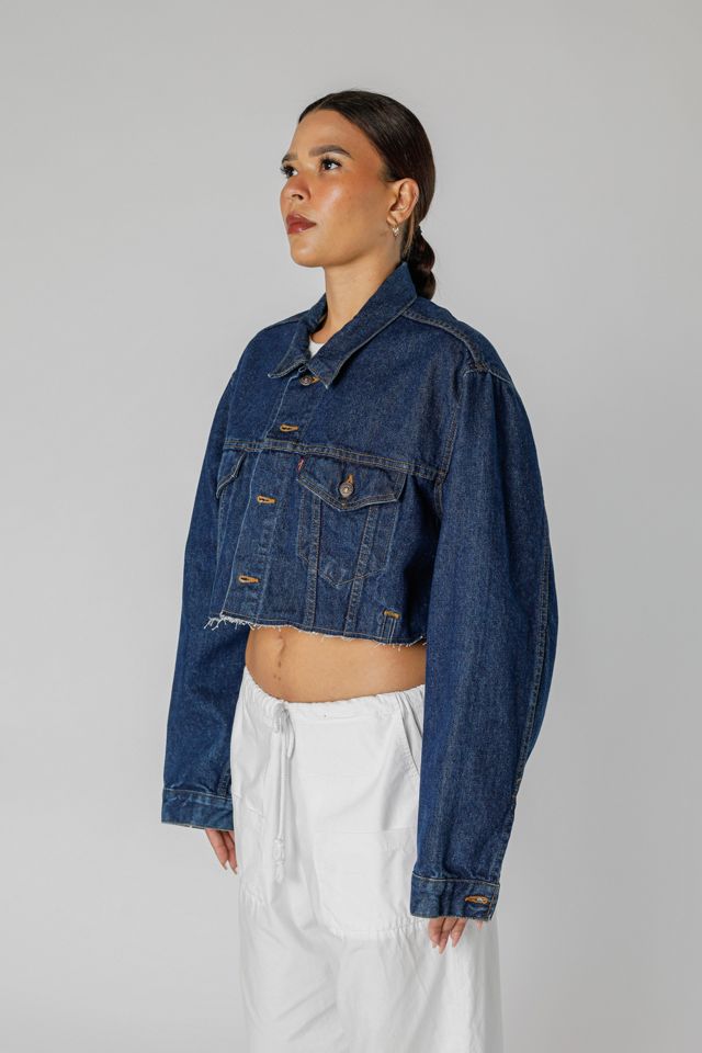 Frankie Collective Vintage Crop Denim Jacket #3