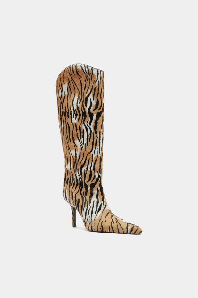 Schutz Mary Ellen Animal Print Booties #1