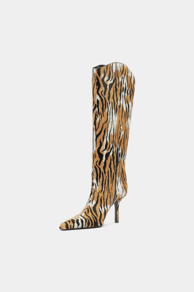 Schutz Mary Ellen Animal Print Booties #4