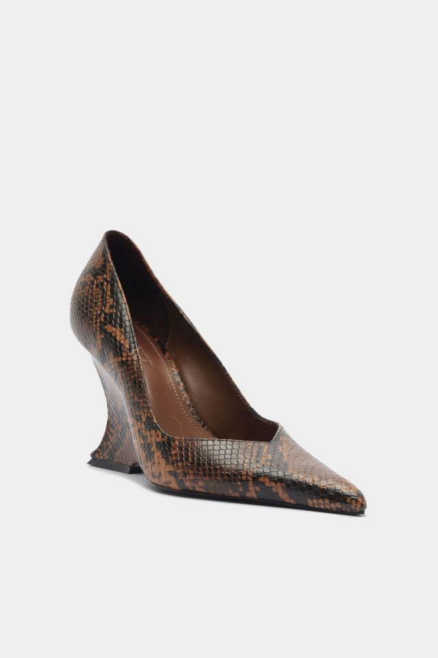 Schutz Siena Animal Print Pumps #1