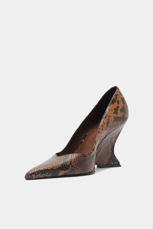 Schutz Siena Animal Print Pumps #4