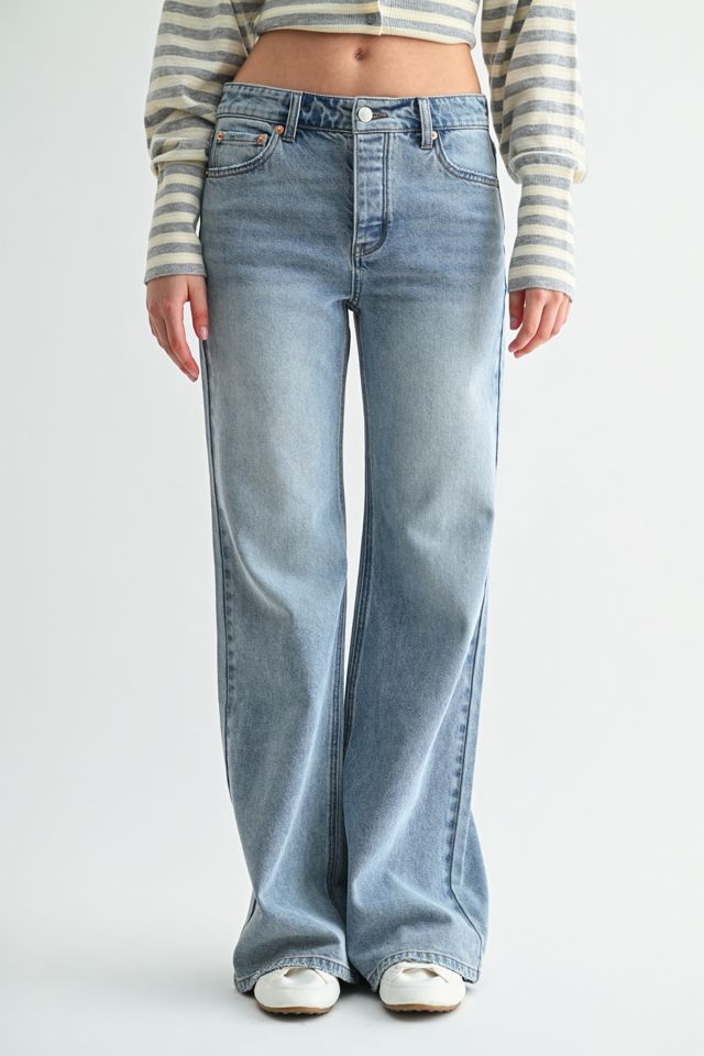 Jemina Denim The Meridian High-Rise Loose Flare Jean #1