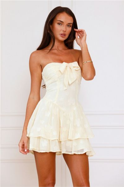 Hello Molly Daisy Dreams Strapless Mini Dress