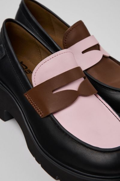 Camper Twins Leather Moccasins