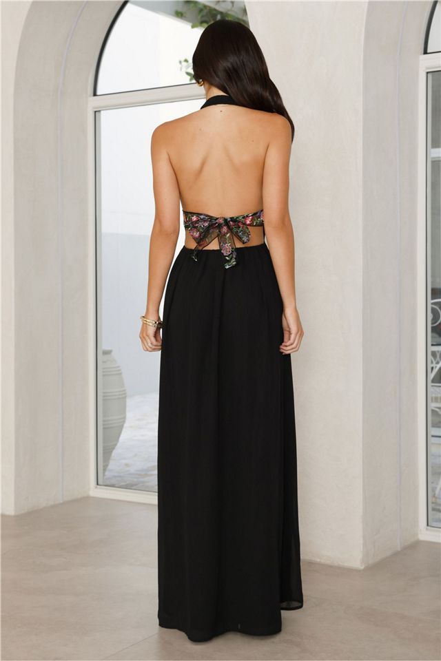 Hello Molly Maldives Garden Halter Maxi Dress #4