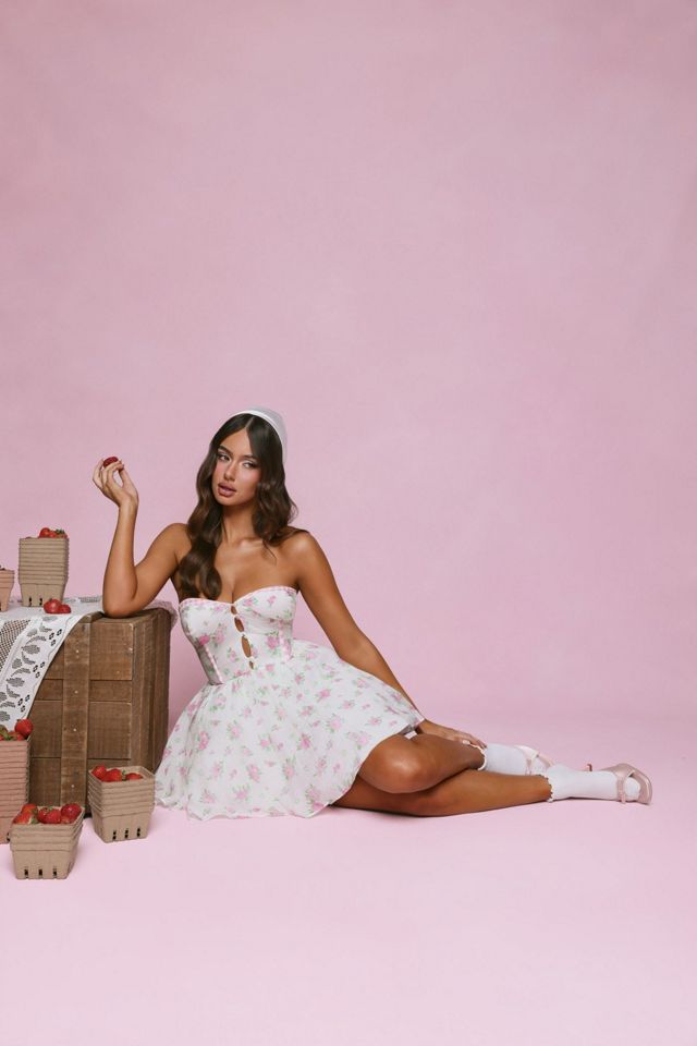 Hello Molly Lush And Lovely Strapless Mini Dress #2