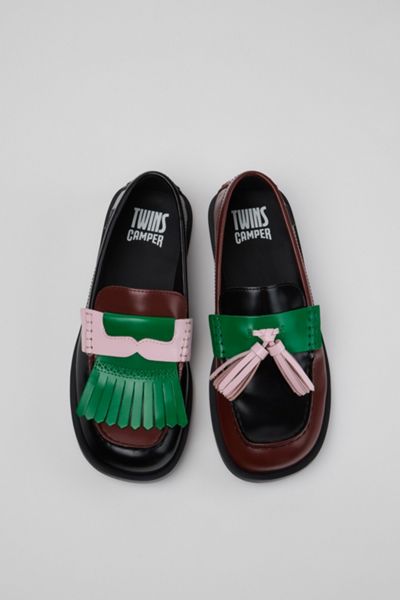 Camper Twins Leather Moccasin
