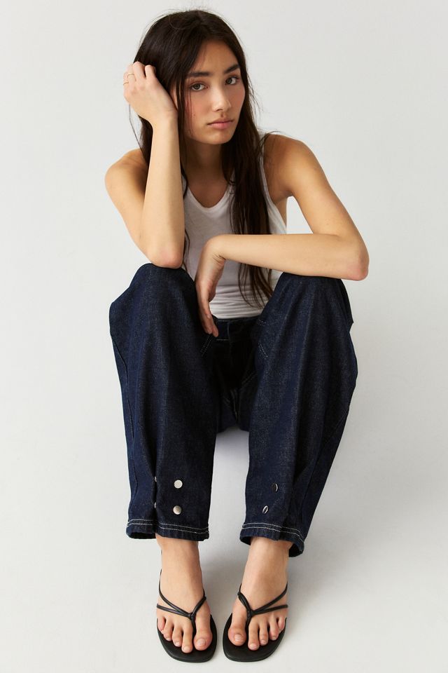 Peachy Den Lita Tailored Mid-Rise Wide Leg Jeans #3