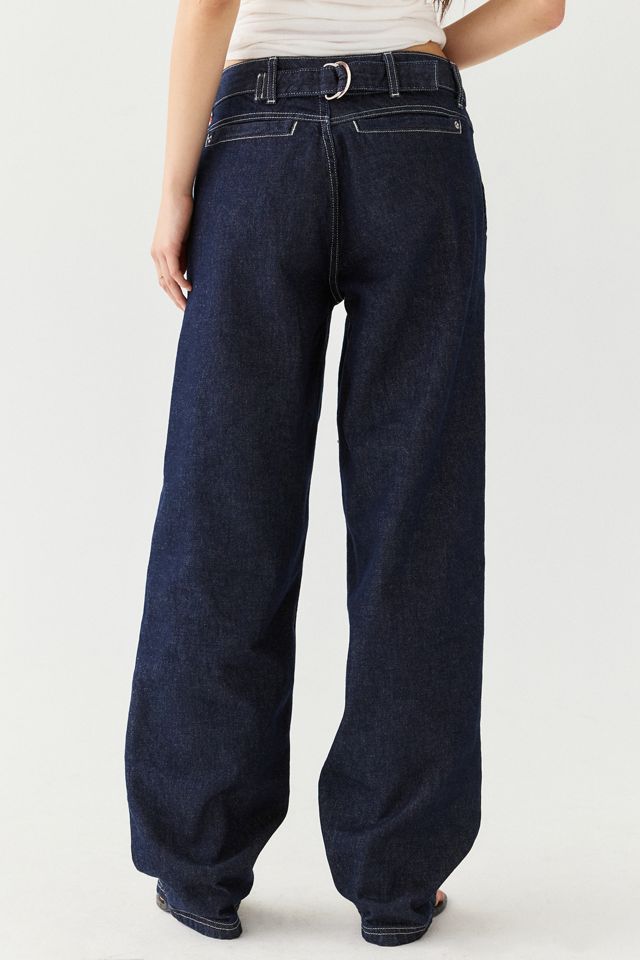 Peachy Den Lita Tailored Mid-Rise Wide Leg Jeans #5