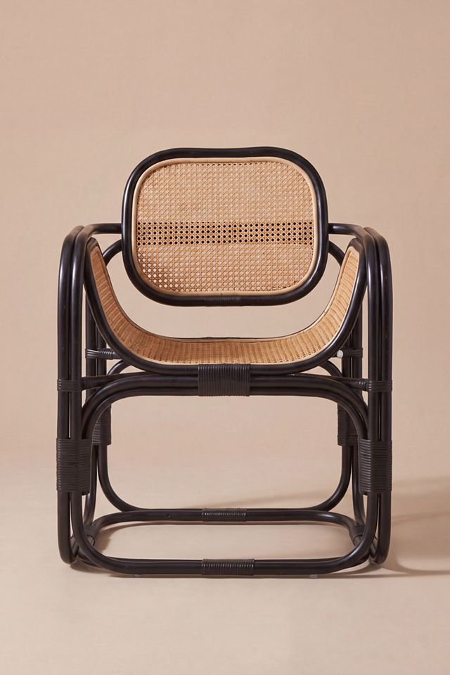 Nadie Rattan Accent Chair #1