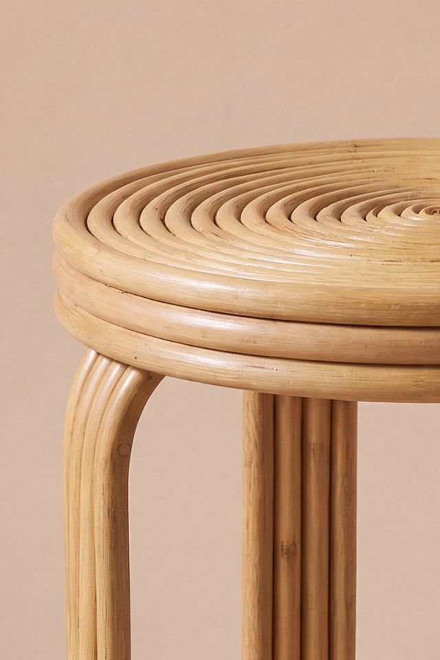 Rodin Round Rattan Side Table #1