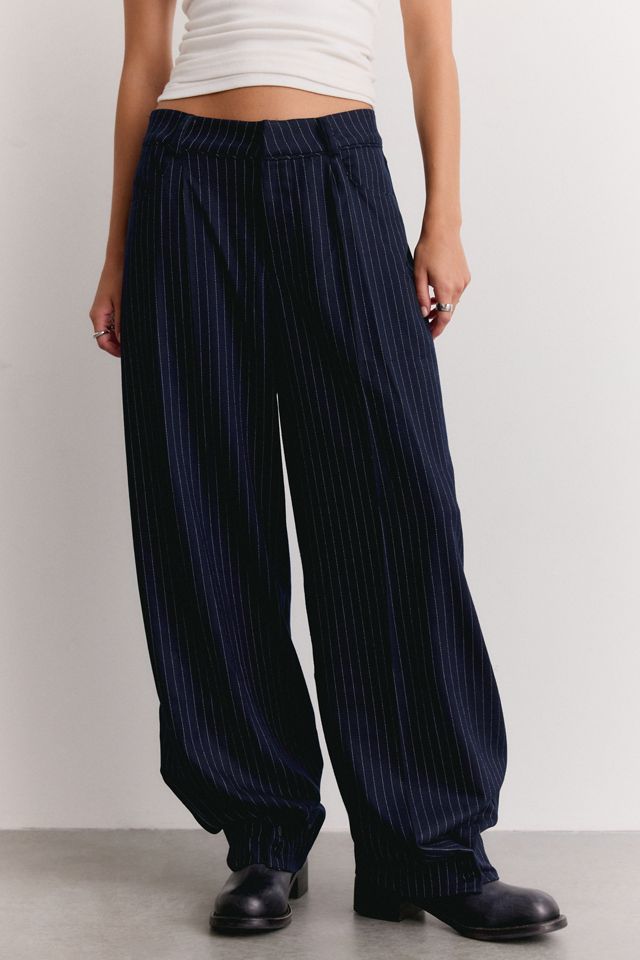 Peachy Den Bardot Tailored Low-Rise Baggy Pants #2