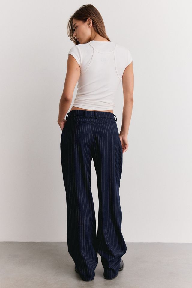 Peachy Den Bardot Tailored Low-Rise Baggy Pants #4