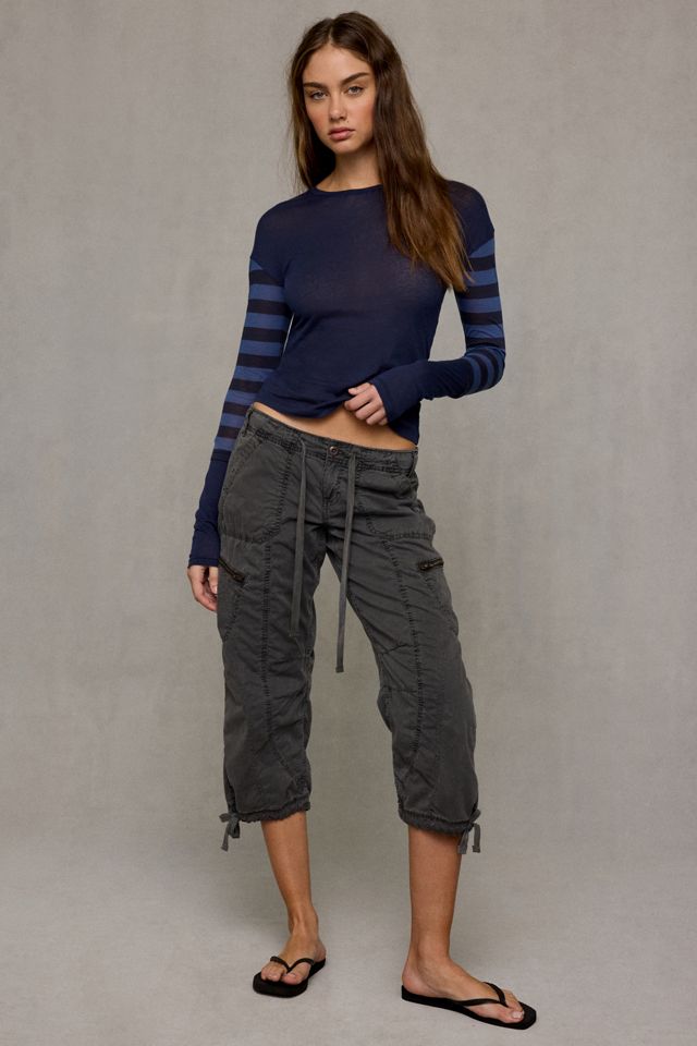 Peachy Den Paloma Double Layer Long Sleeve Tee #1