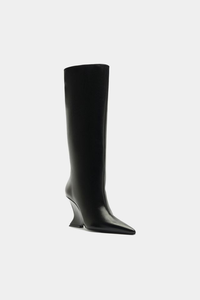 Schutz Siena Knee High Booties #1