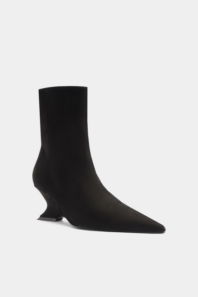 Schutz Siena Mid Suede Booties #1