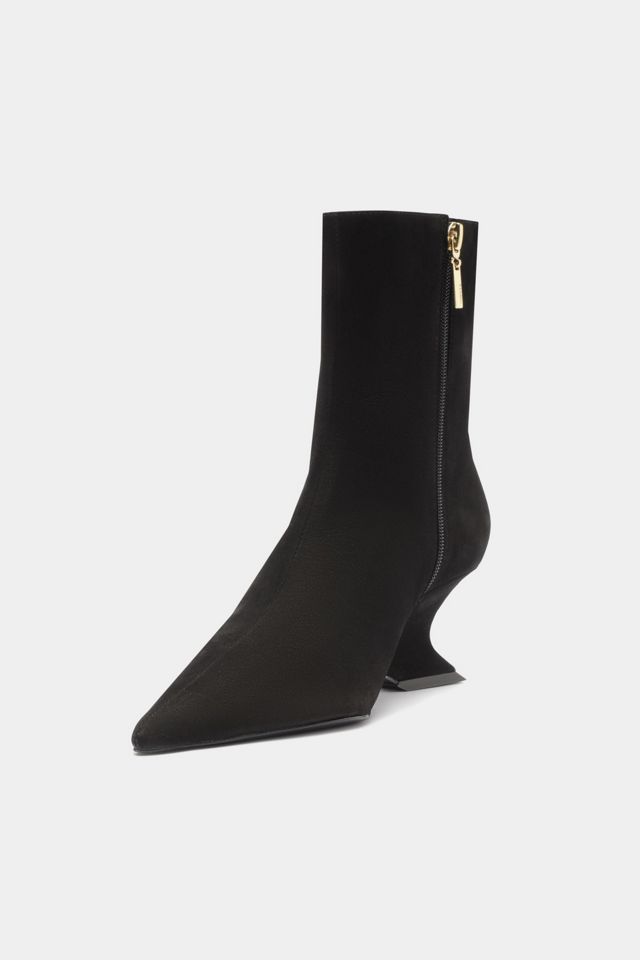 Schutz Siena Mid Suede Booties #4