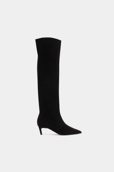 Schutz Odessa Knee High Suede Boots