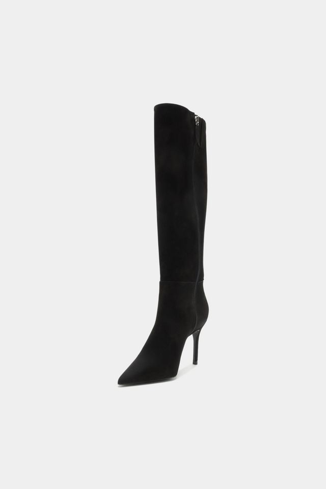Schutz Mikki Up Knee-High Suede Boot #4