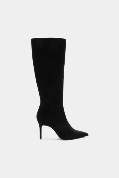 Schutz Mikki Up Knee-High Suede Boot