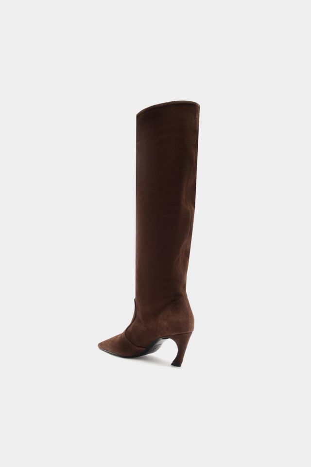 Schutz Lexi Mid Suede Boots #2