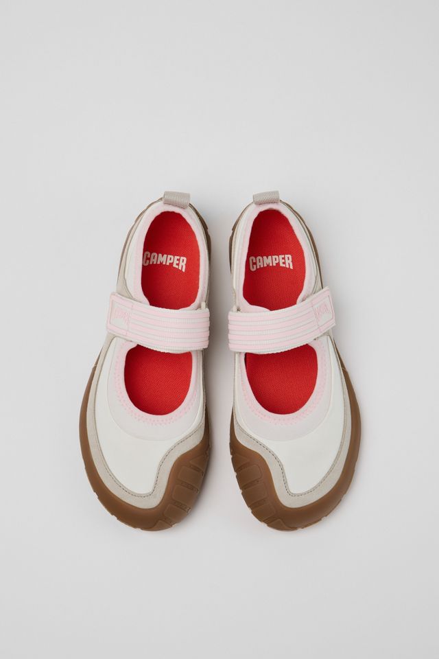 Camper Peu Path+ Suede and Textile Ballerinas #3