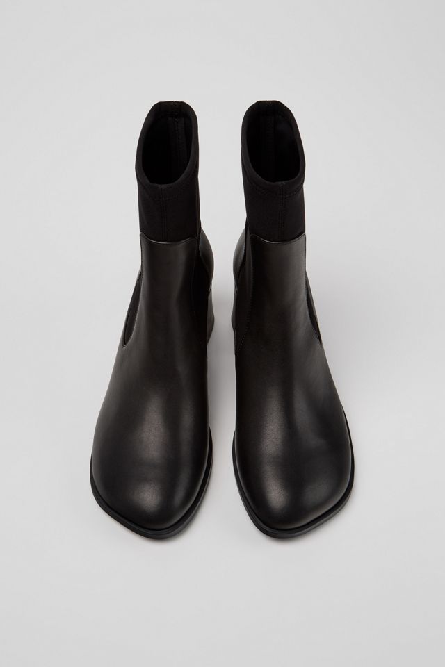 Camper Kora Leather and Textile Ankle Boots #3