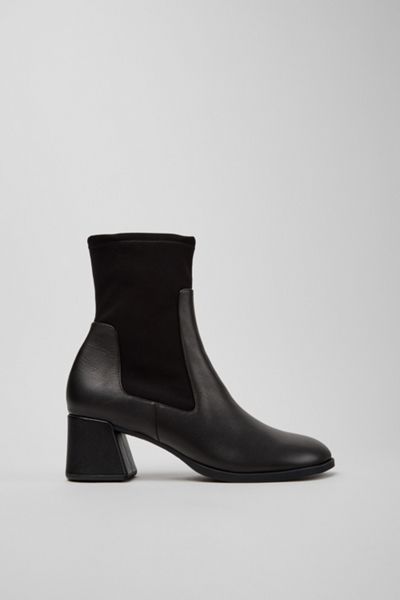 Camper Kora Leather and Textile Ankle Boots
