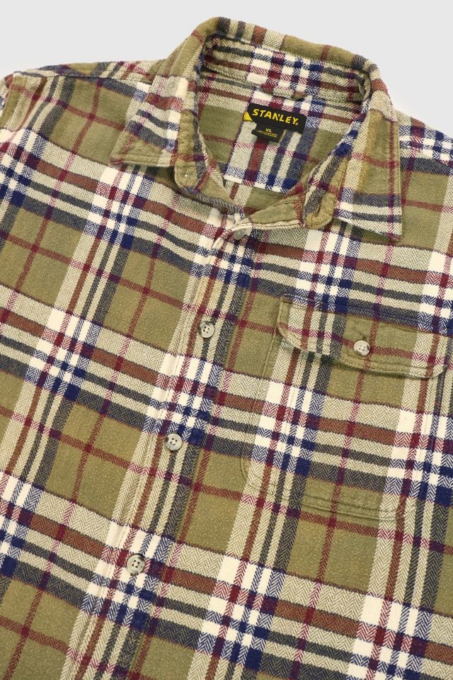 Vintage Stanley Plaid Button-Down Shirt #1