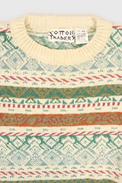 Vintage Pattern Sweater