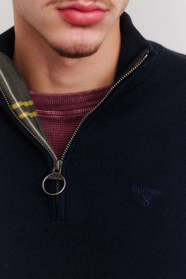 Barbour Cotton Half-Zip Knit Sweater #2