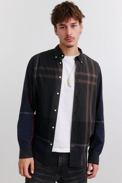 Barbour Tartan Oversized Long Sleeve Shirt
