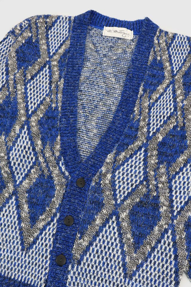 Vintage Argyle Pattern Cardigan #2