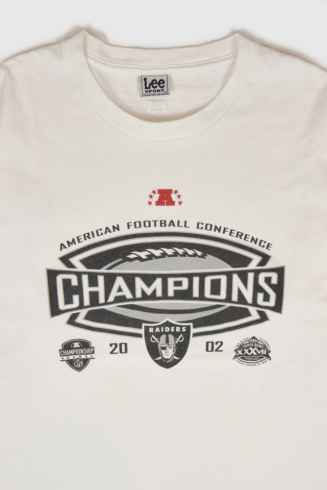 Vintage 2002 Oakland Raiders Champions Tee #1