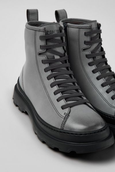 Camper Brutus+ Leather Ankle Boots
