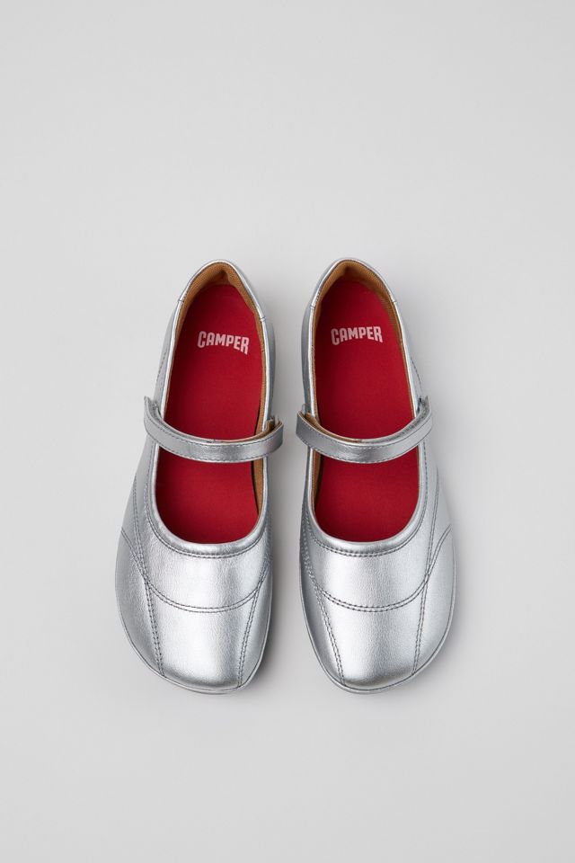 Camper Right Nina Metallic Ballet Flats #3