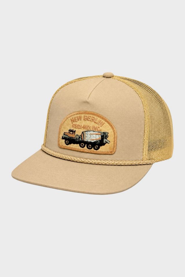 Vintage 1970's Concrete Truck Trucker Hat #1
