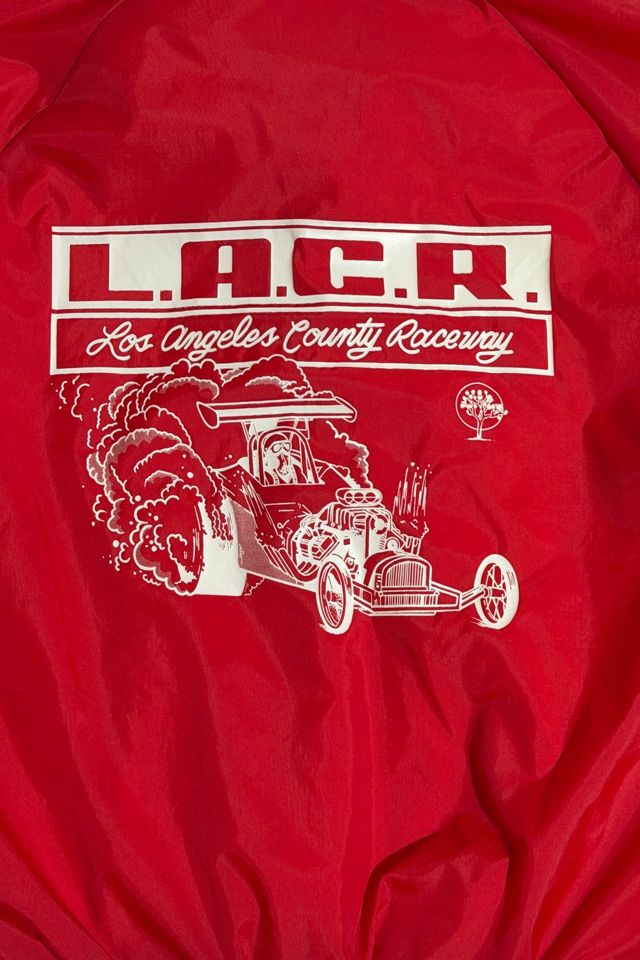 Vintage 1980's LA County Raceway Baseball Jacket #3