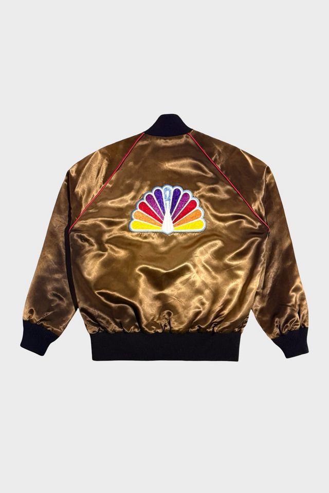 Vintage 1970's NBC Studios Faded Baseball Jacket #1