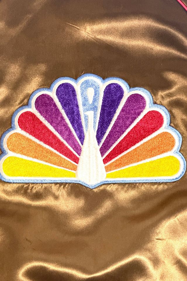 Vintage 1970's NBC Studios Faded Baseball Jacket #3