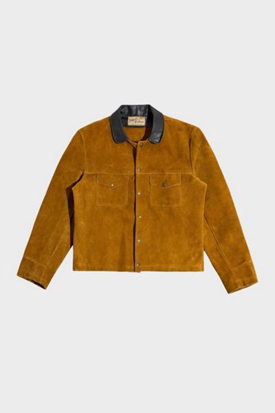 Vintage 1950's Trego's Suede Cropped Jacket