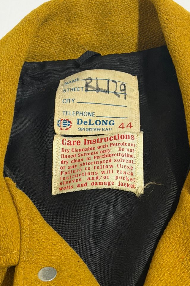 Vintage 1970's Delong Sportswear Varsity Jacket #2