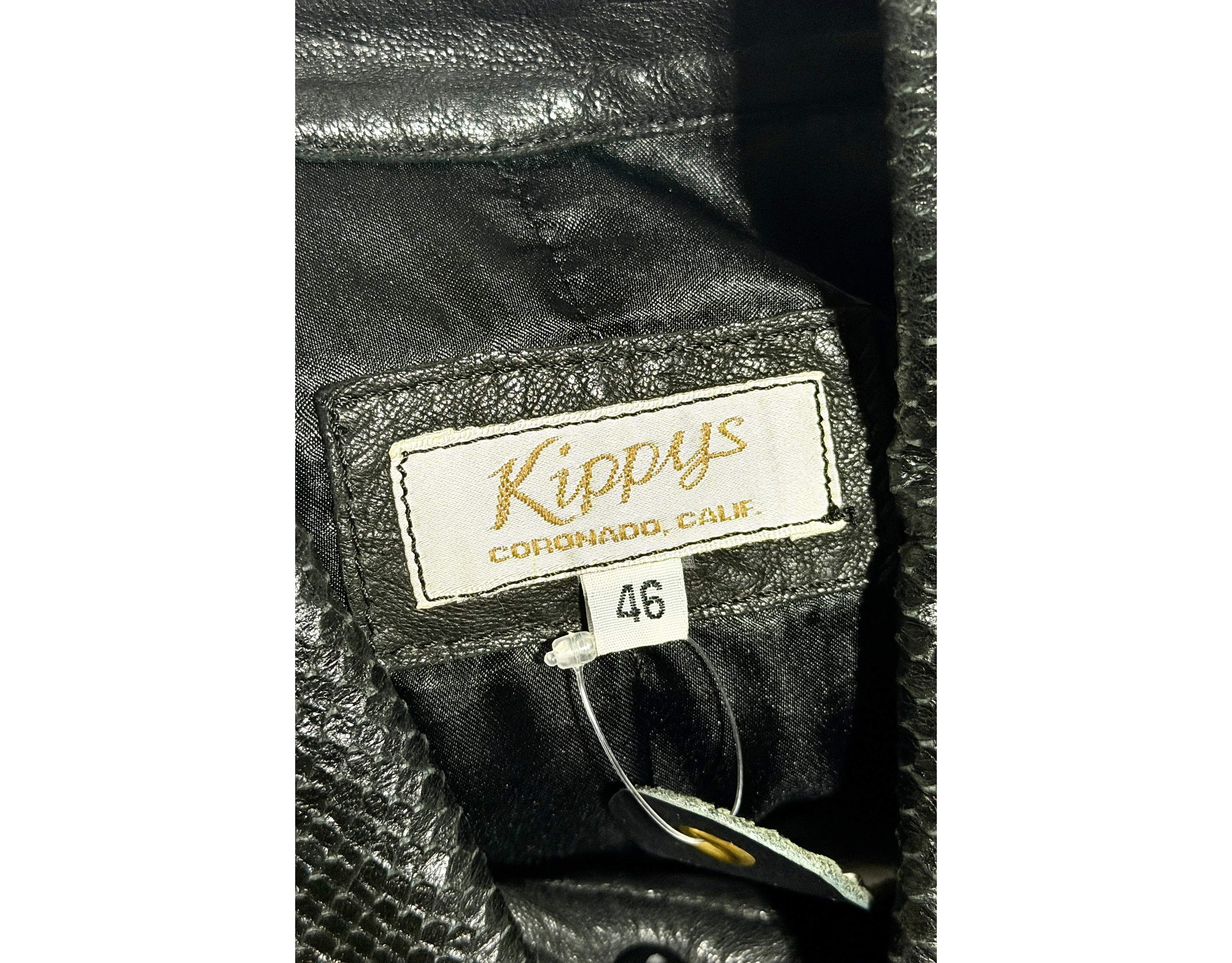 Vintage 1970's Leather Jacket