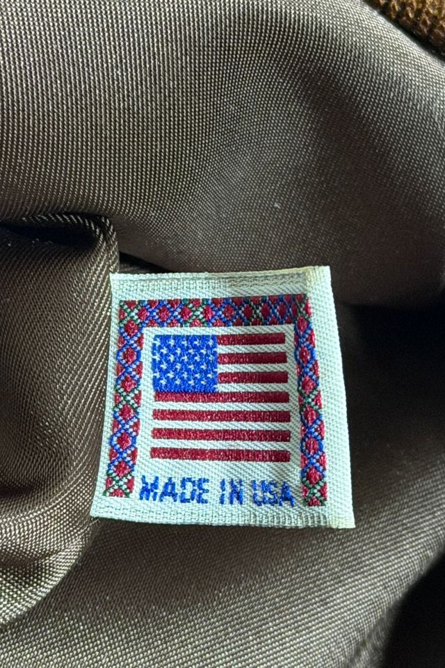 Vintage 1980's Suede Bomber Jacket #3