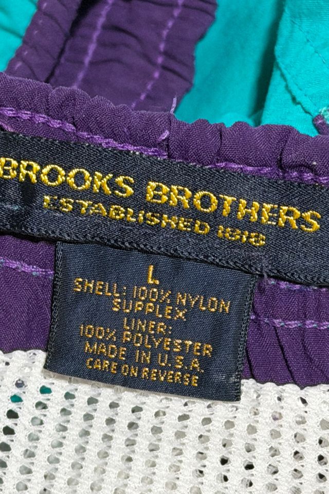 Vintage 1990's Brooks Brothers Swim Shorts #2