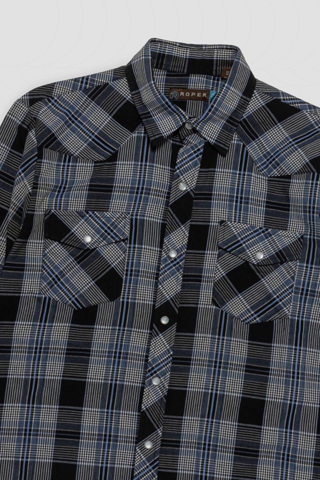 Vintage Plaid Button Down Shirt #2