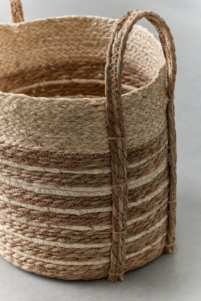 Maize Braided Nesting Storage Basket Set #2