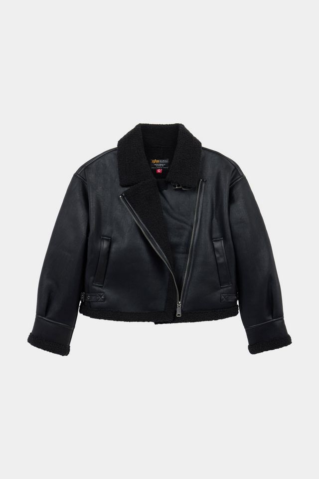Alpha Industries Grove Relaxed Moto Jacket #4