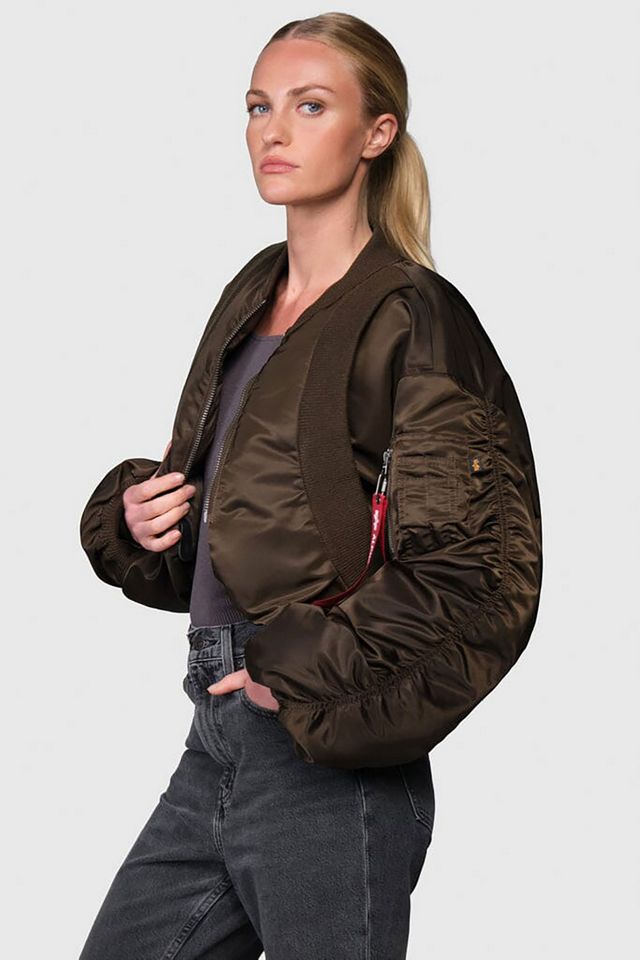 Alpha Industries Knit Rib MA-1 Flight Jacket #1